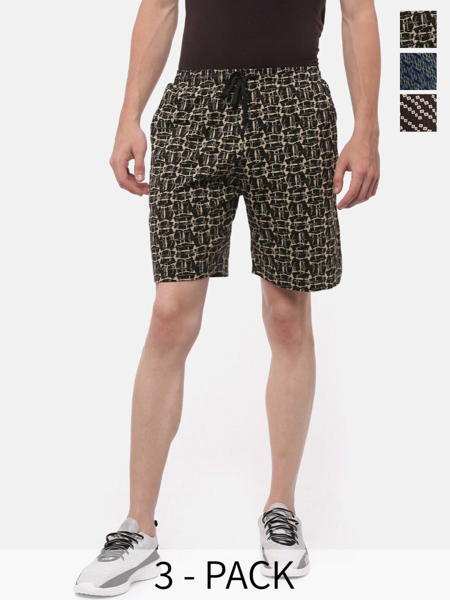 Dollar Men's Casual Bermuda Printed Shorts