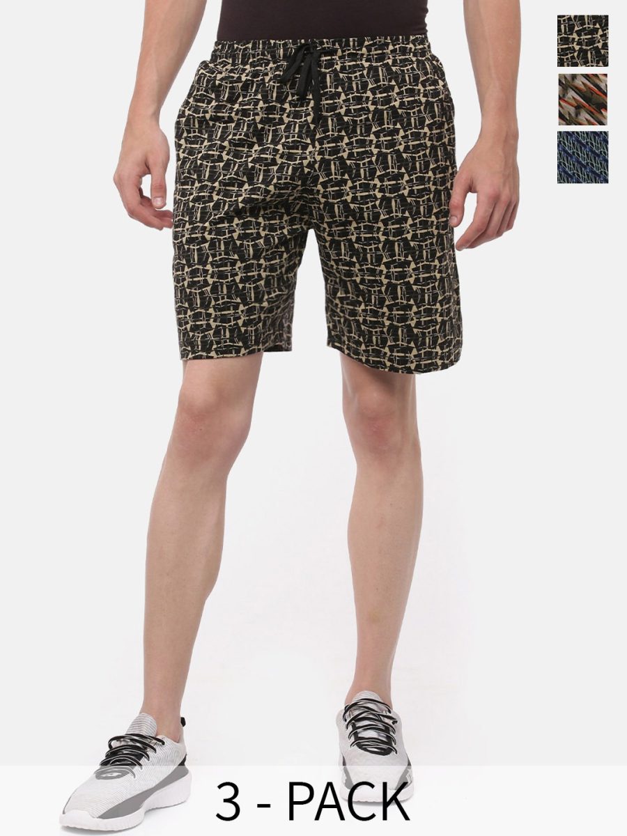 Dollar Men's Casual Bermuda Printed Shorts