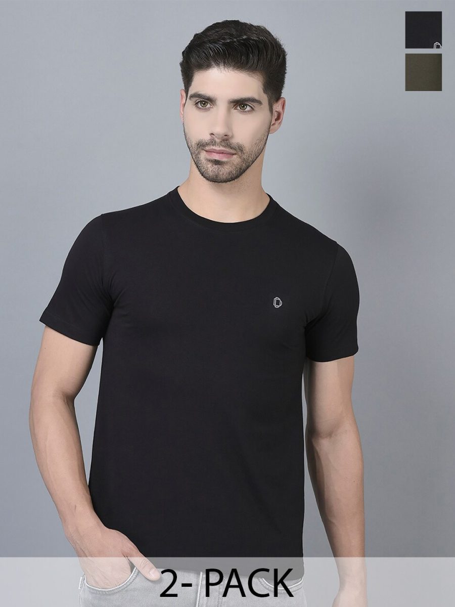 Dollar Men's Casual Round Neck T-Shirt