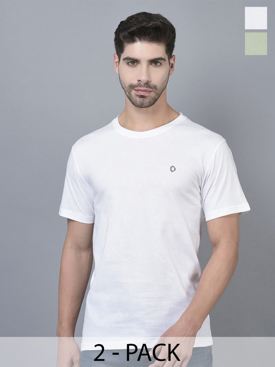 Dollar Men's Casual Round Neck T-Shirt