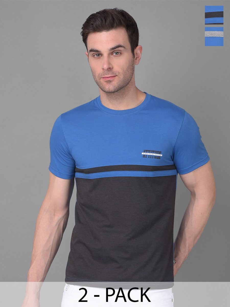 Dollar Men's Casual Round Neck T-Shirt