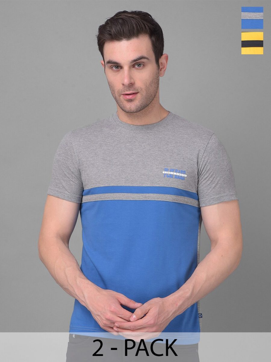 Dollar Men's Casual Round Neck T-Shirt