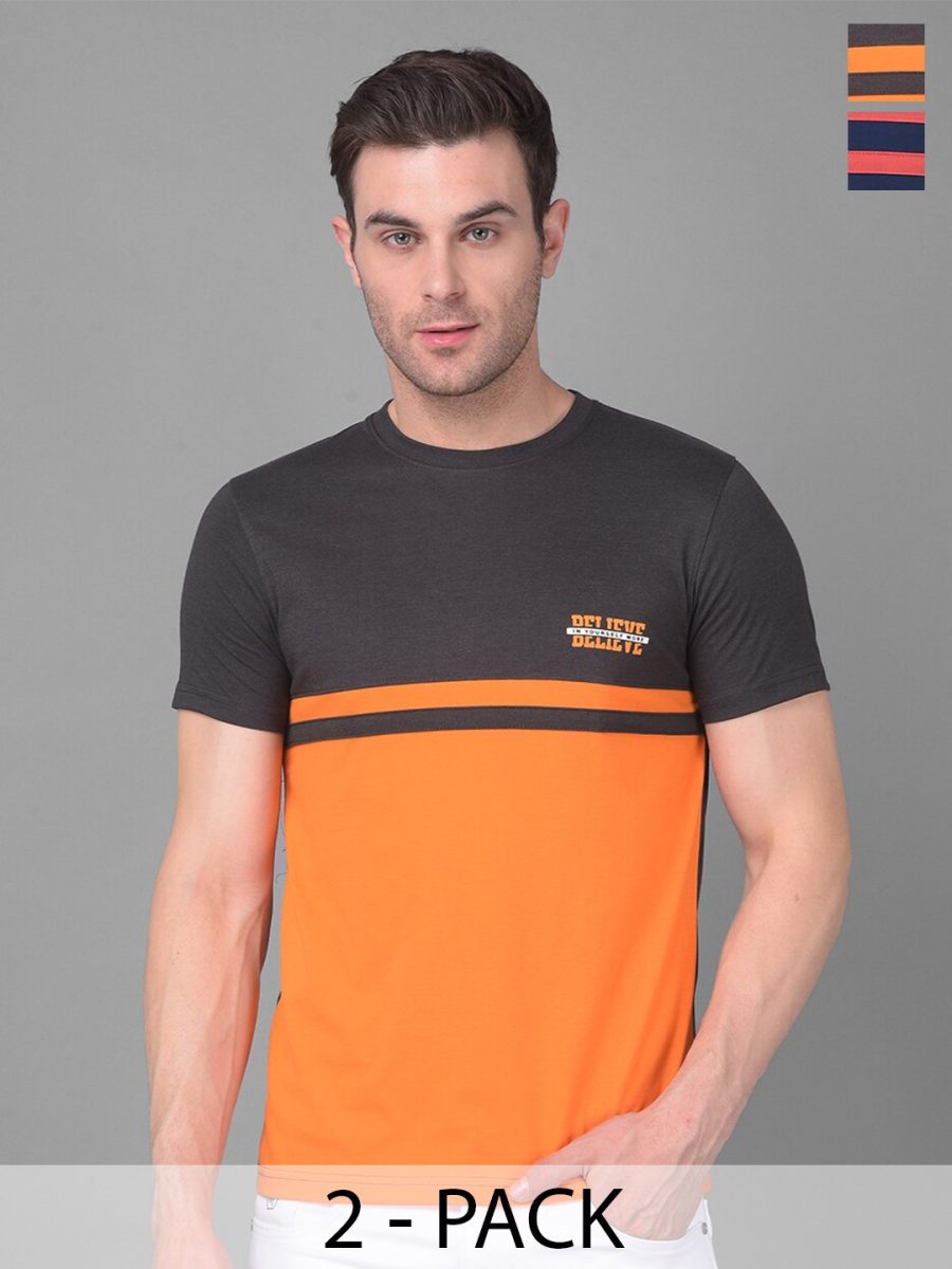 Dollar Men's Casual Round Neck T-Shirt