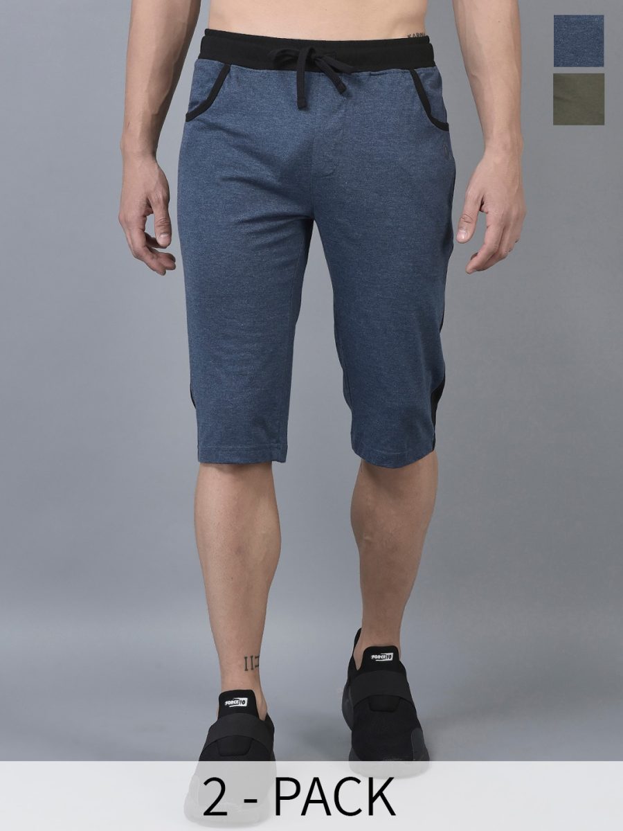 Dollar Men's Casual Capri 3/4th Shorts