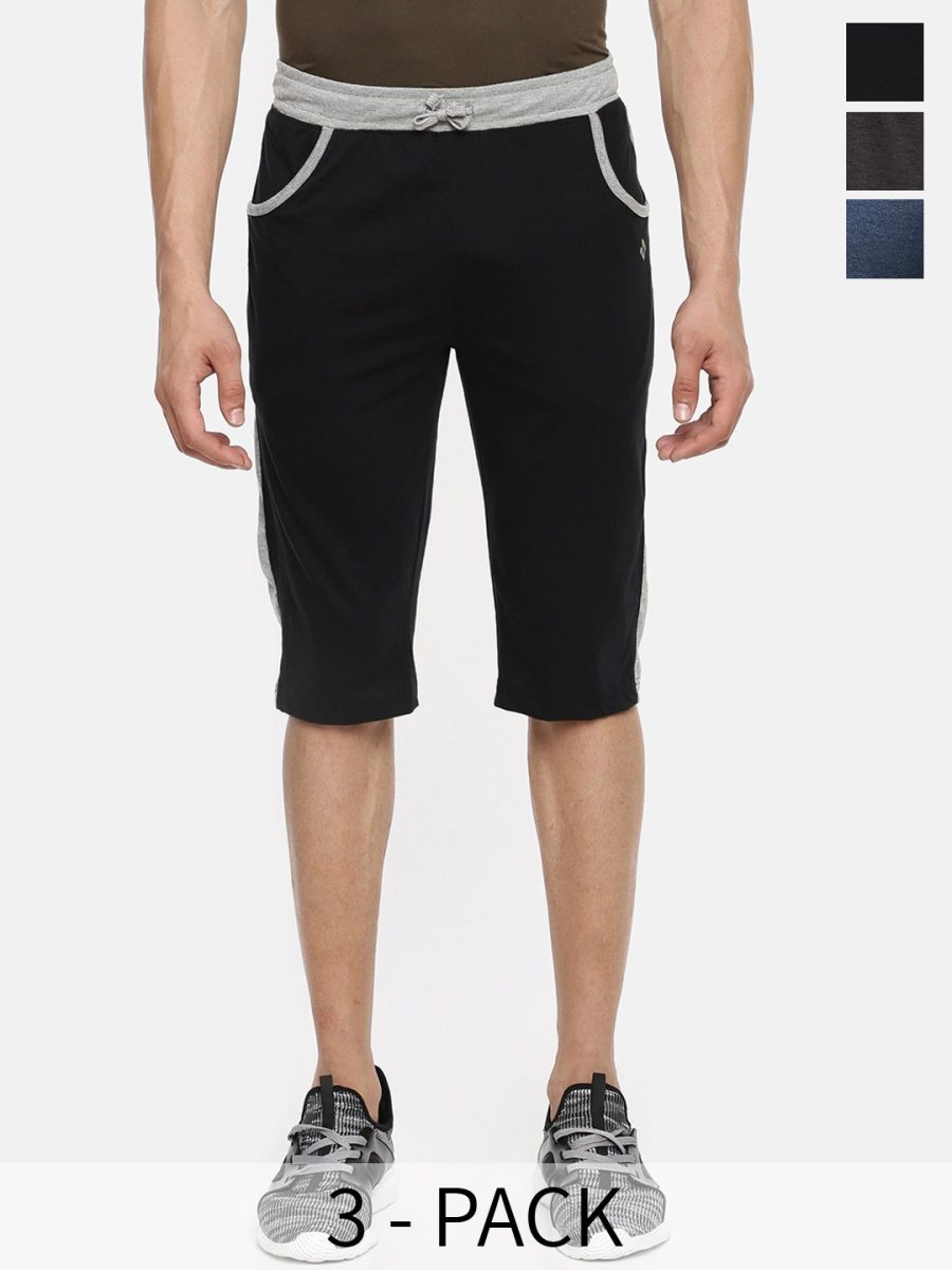 Dollar Men's Casual Capri 3/4th Shorts