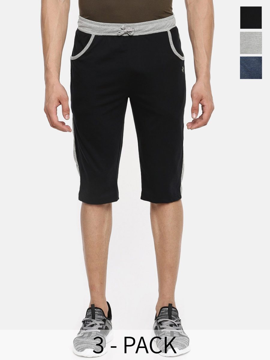 Dollar Men's Casual Capri 3/4th Shorts