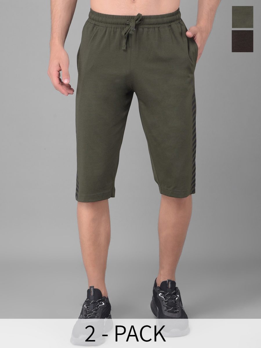 Dollar Men's Casual Capri 3/4th Shorts