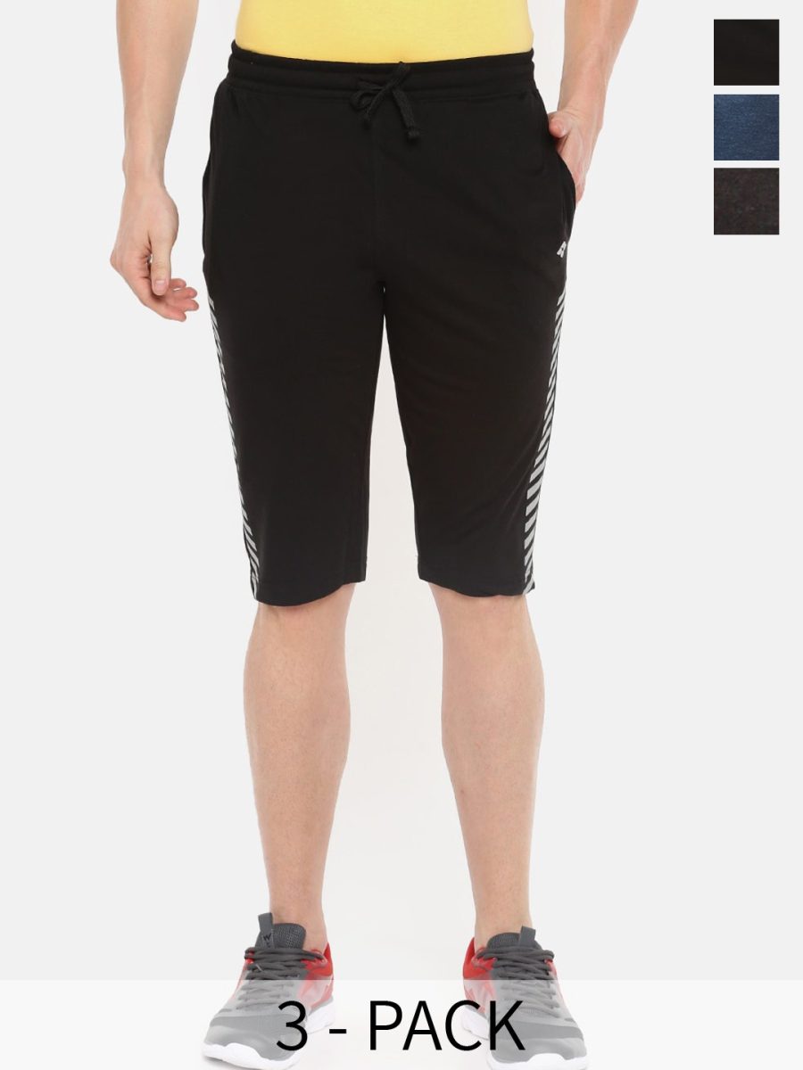 Dollar Men's Casual Capri 3/4th Shorts