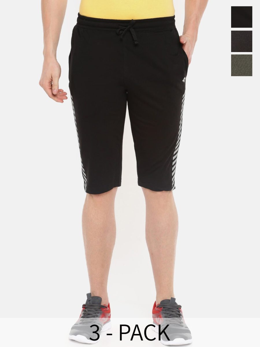 Dollar Men's Casual Capri 3/4th Shorts