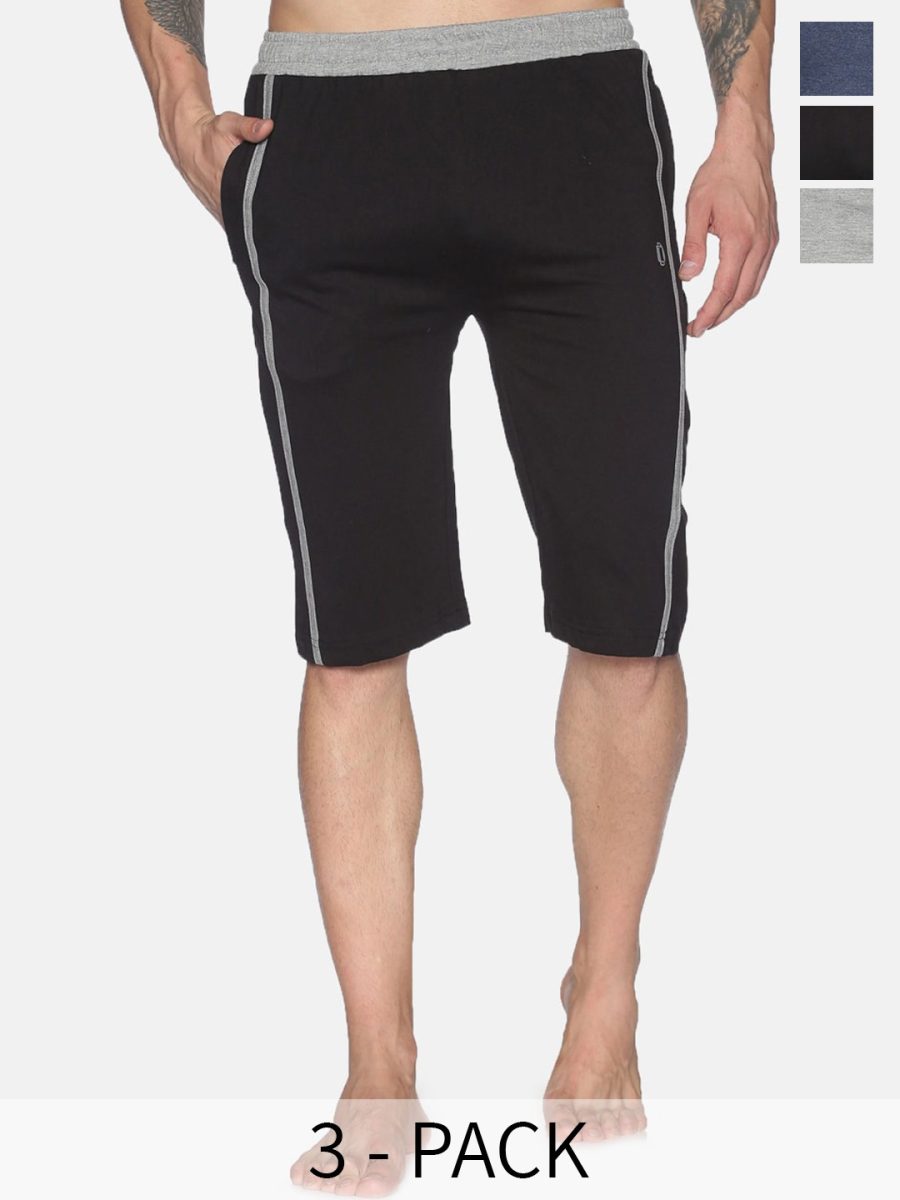 Dollar Men's Casual Capri 3/4th Shorts