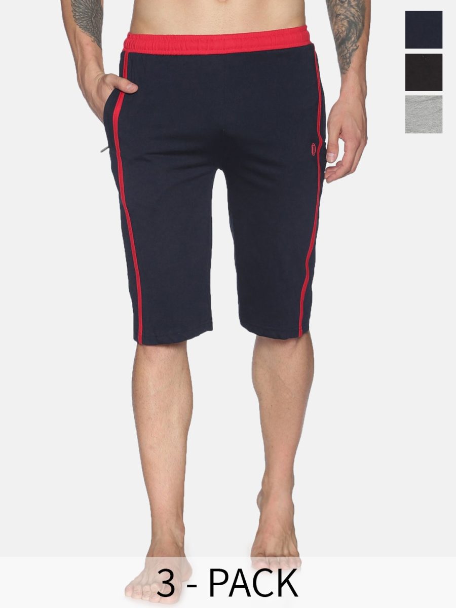 Dollar Men's Casual Capri 3/4th Shorts