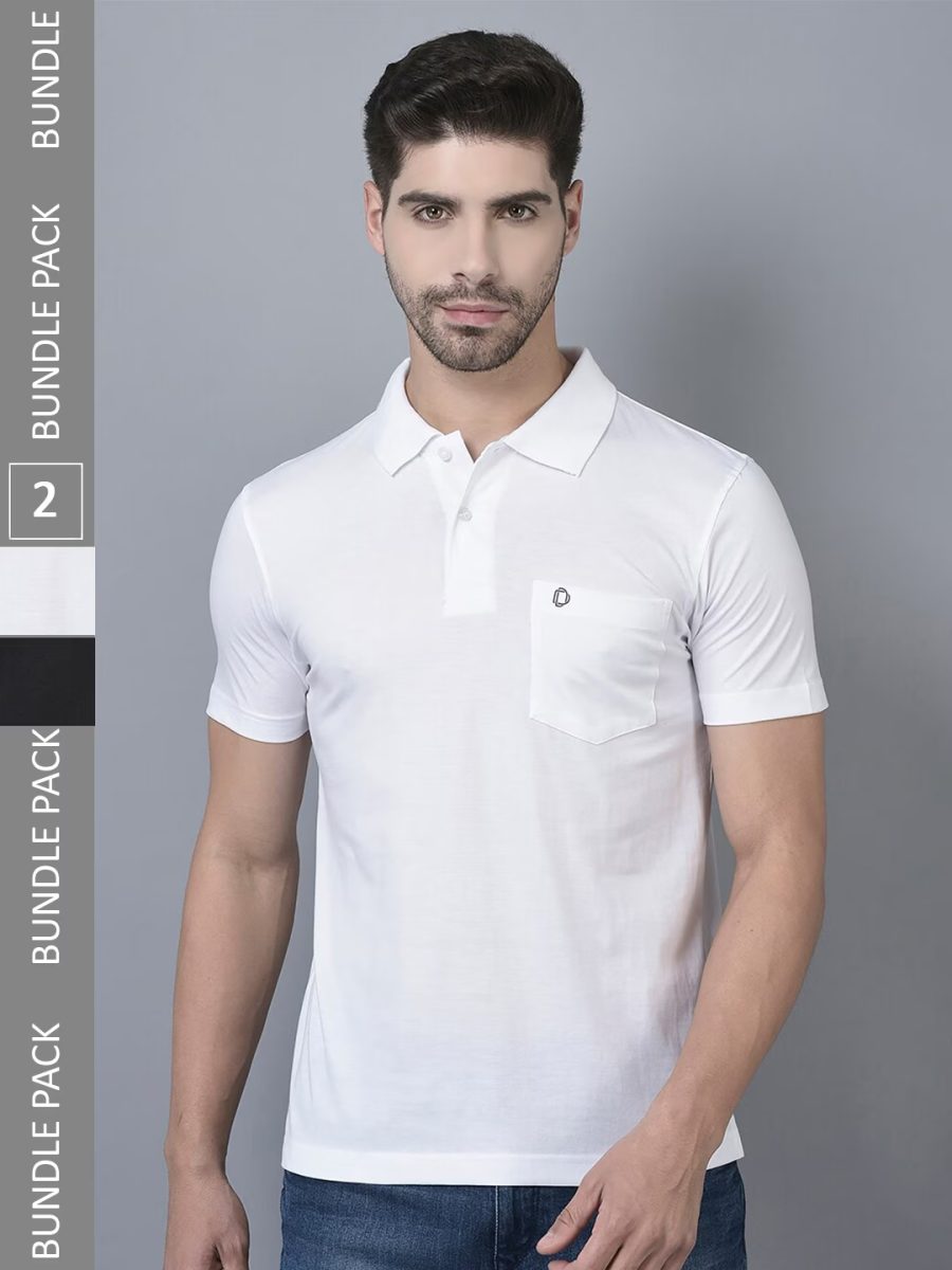 Dollar Men's Casual Polo T-Shirt