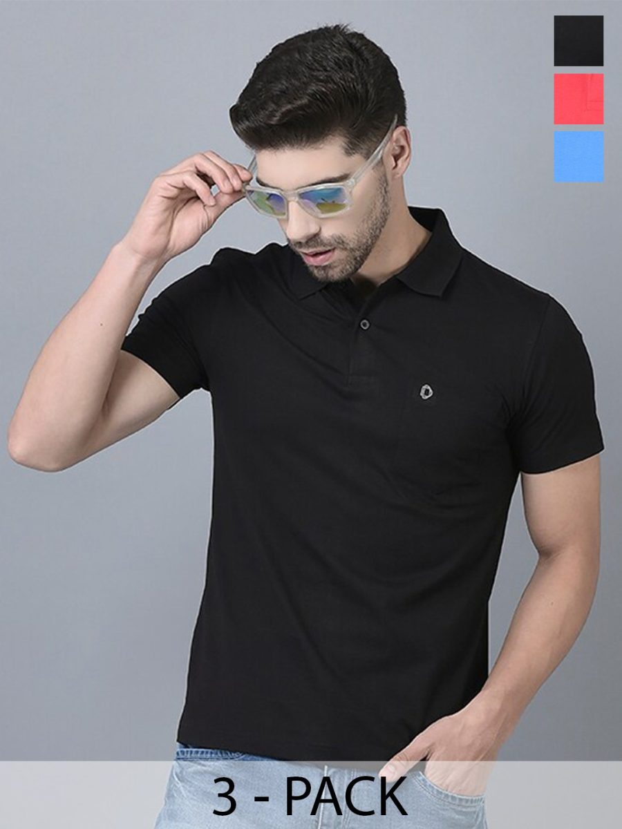 Dollar Men's Casual Polo T-Shirt