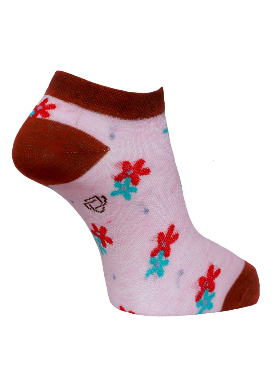 Dollar Socks for Women's And Girls Low Ankle Socks Free Size (Pack of 3)