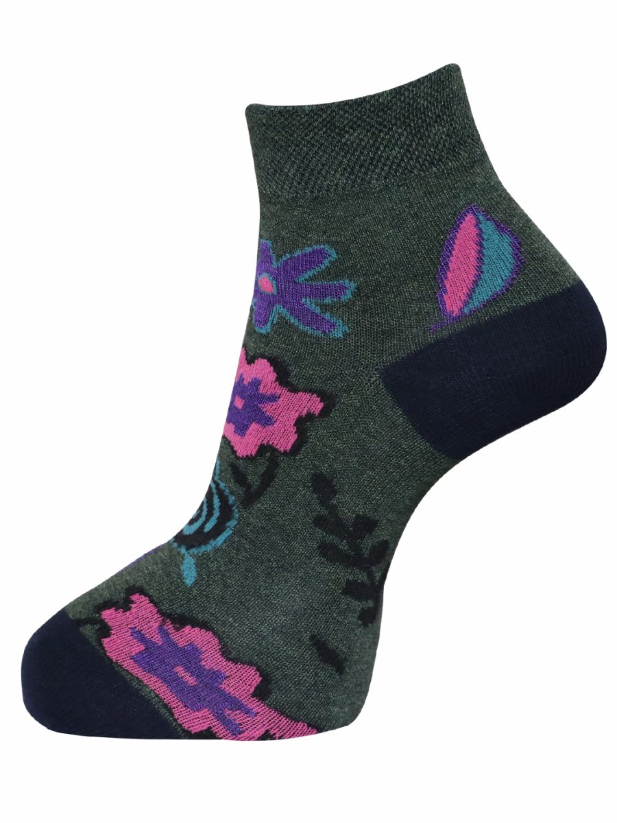 Dollar Socks for Women's And Girls Ankle Length Tumb Socks Free Size (Pack of 3)