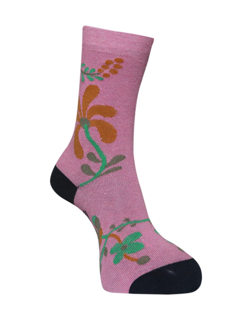 Dollar Socks for Women's And Girls Crew Length Tumb Socks Free Size (Pack of 3)