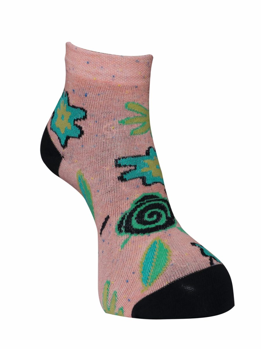 Dollar Socks for Women's And Girls Ankle Length Tumb Socks Free Size (Pack of 3)