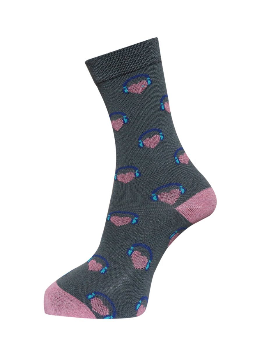 Dollar Socks for Women's And Girls Crew Length Tumb Socks Free Size (Pack of 3)