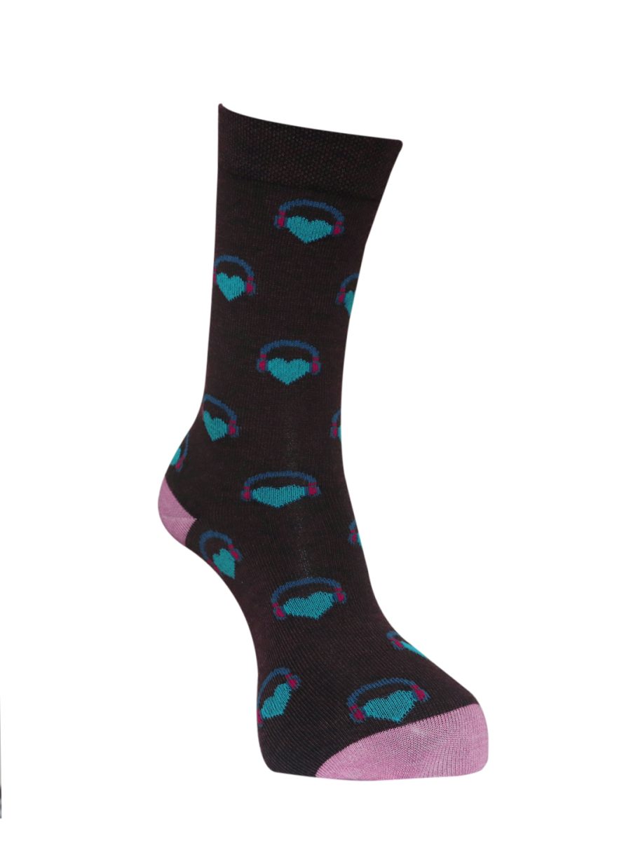 Dollar Socks for Women's And Girls Crew Length Tumb Socks Free Size (Pack of 5)