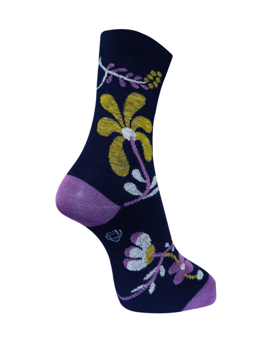 Dollar Socks for Women's And Girls Crew Length Tumb Socks Free Size (Pack of 3)