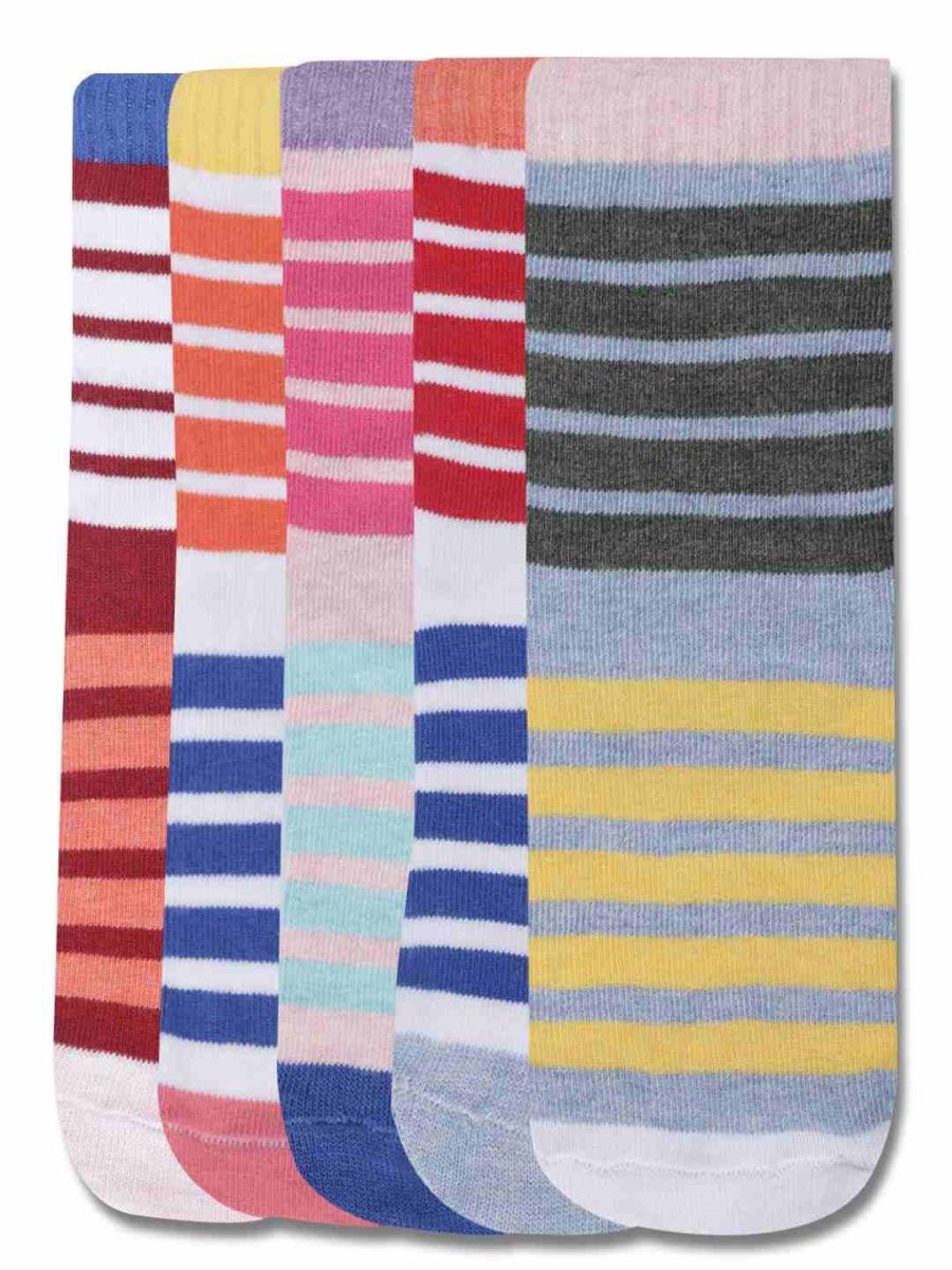 DOLLAR KIDS SOCKS FOR BOYS & GIRLS IN BLENDED COTTON (PACK OF 5)