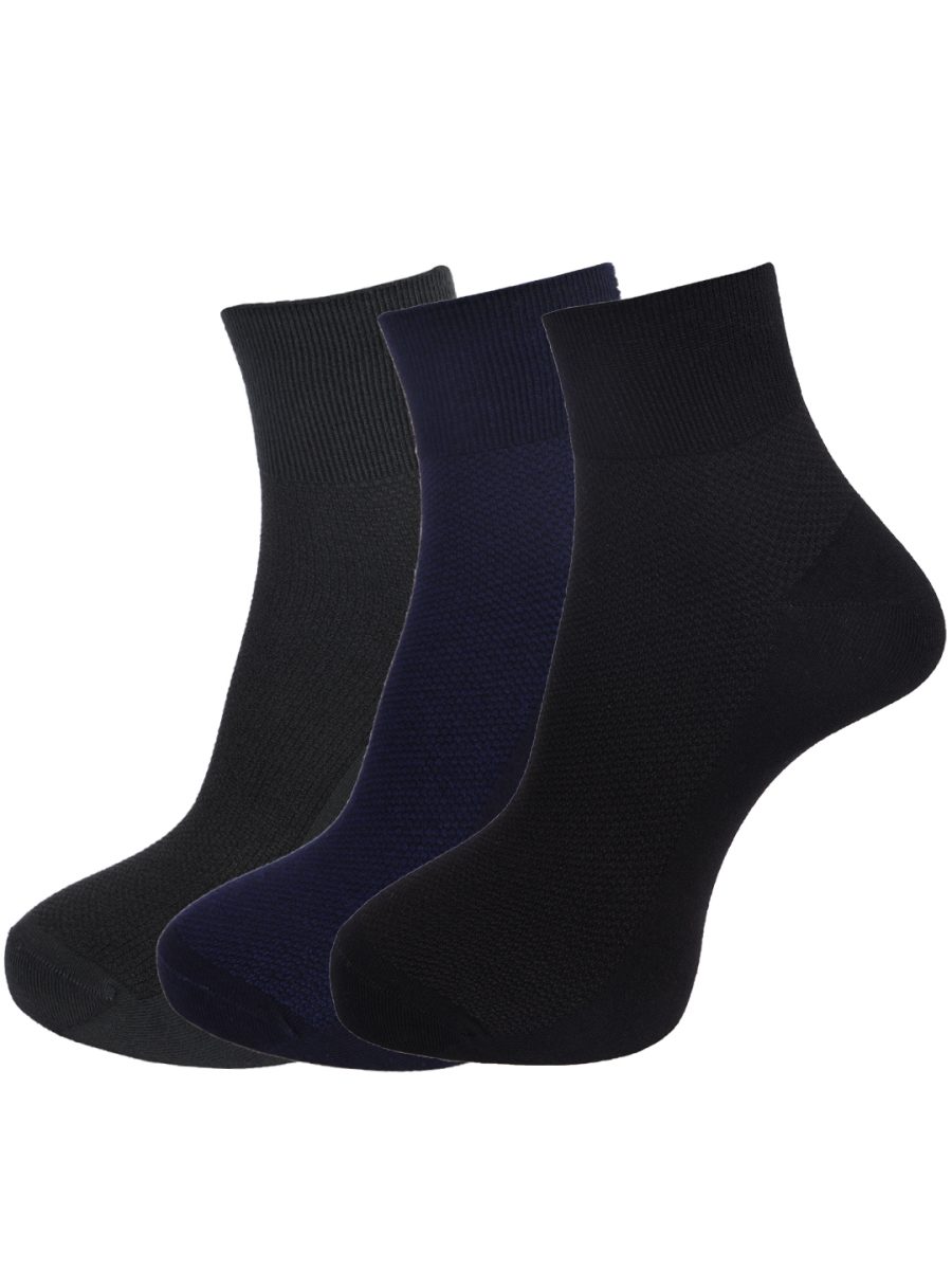 Dollar Bamboo Socks Odour Free Ankle Length Socks (Pack of 3)