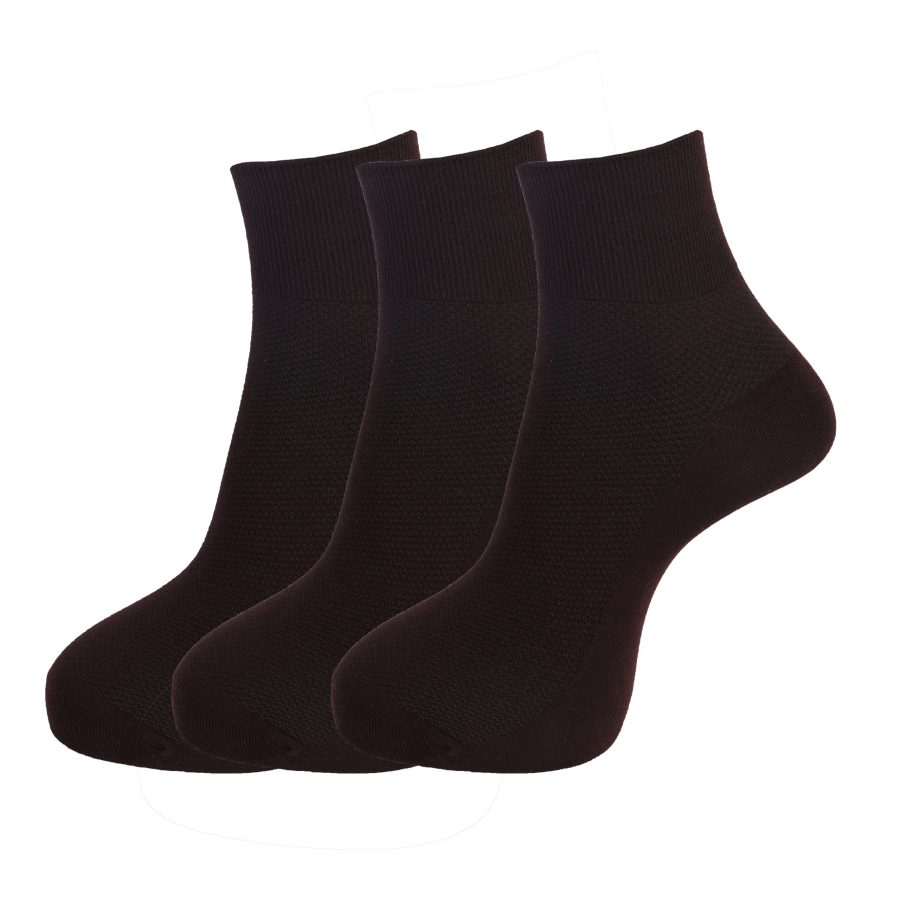 Dollar Bamboo Socks Odour Free Ankle Length Socks (Pack of 3)