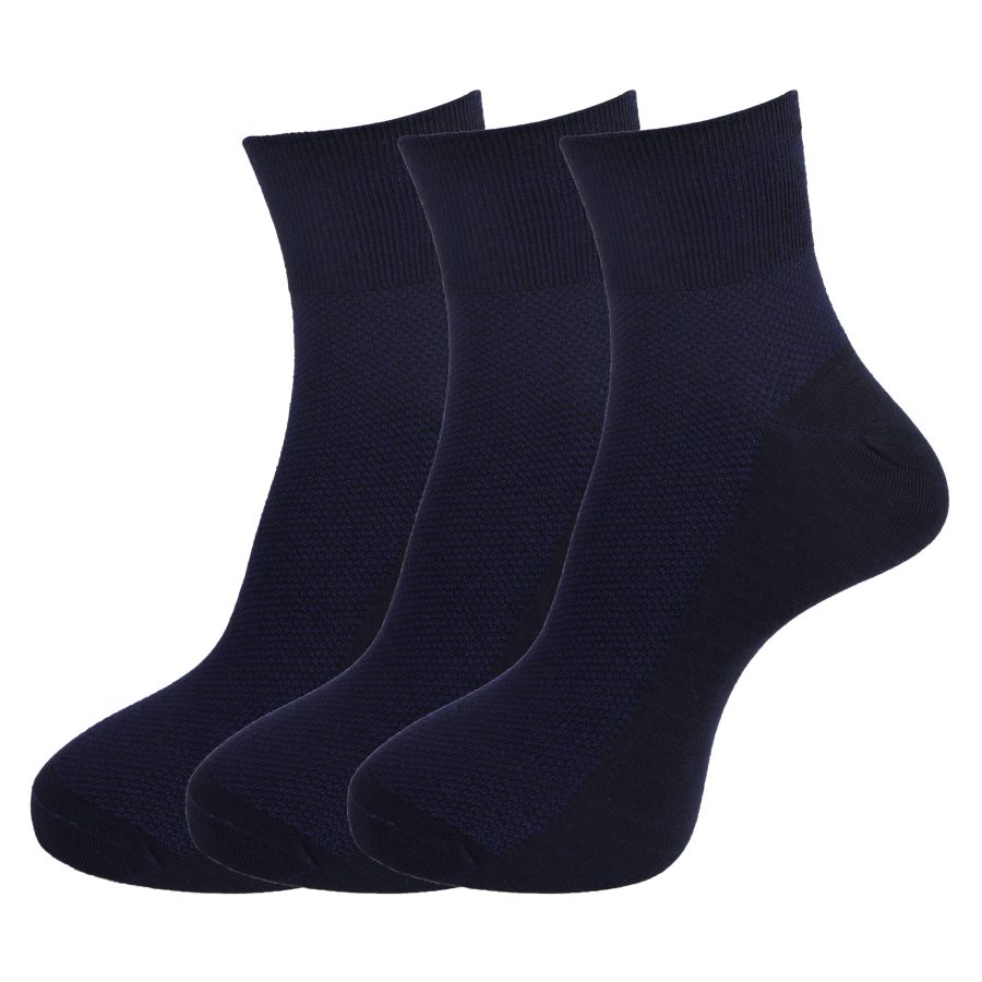 Dollar Bamboo Socks Odour Free Ankle Length Socks (Pack of 3)