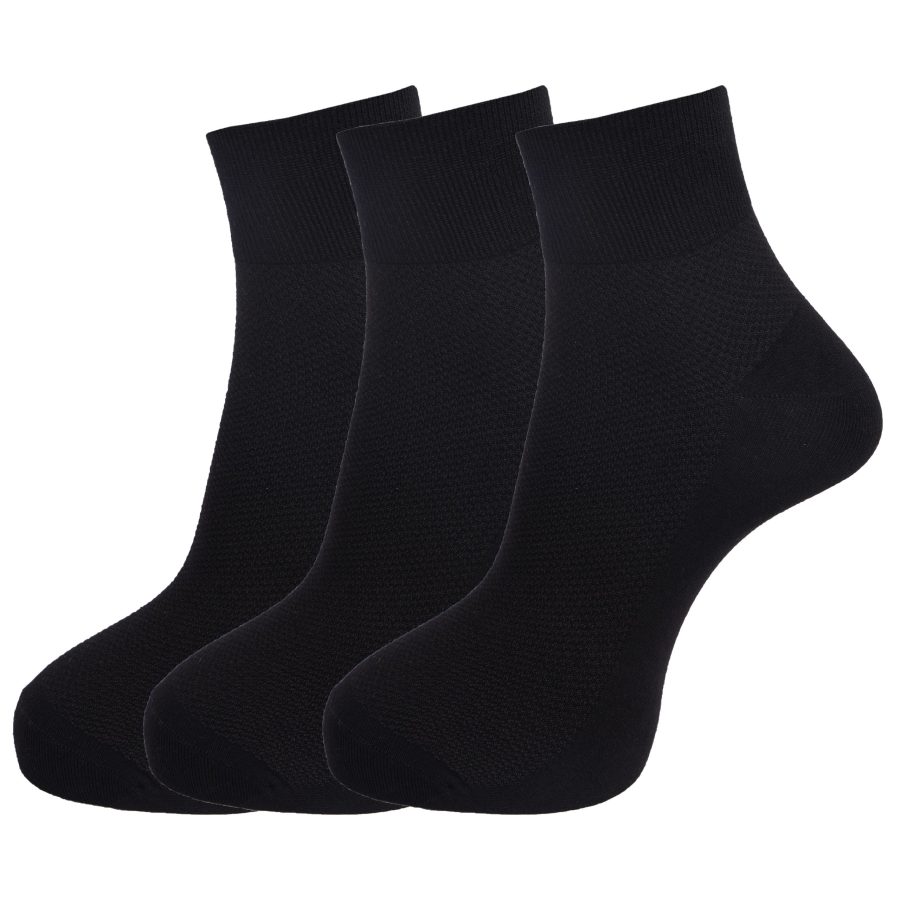 Dollar Bamboo Socks Odour Free Ankle Length Socks (Pack of 3)