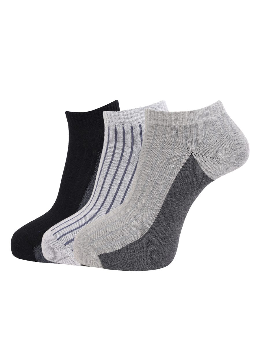 Dollar Socks Low Ankle Cotton Socks for Men's (Pack of 3)
