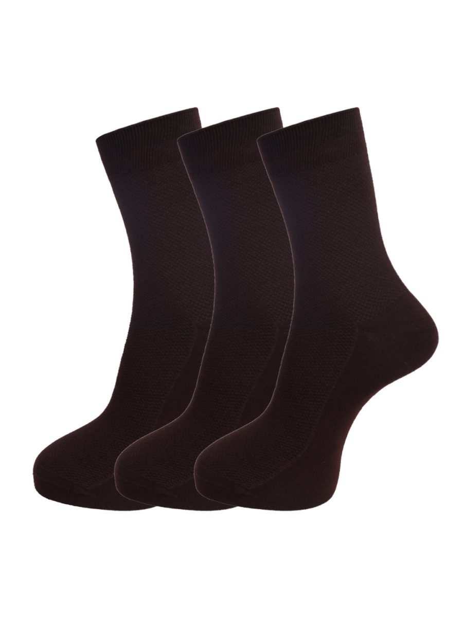 Dollar Socks Full Length Cotton Socks for Mens Free Size (Pack of 3)