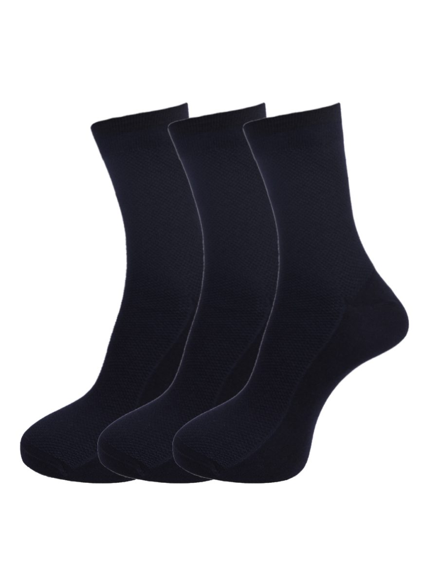 Dollar Socks Full Length Cotton Socks for Mens Free Size (Pack of 3)