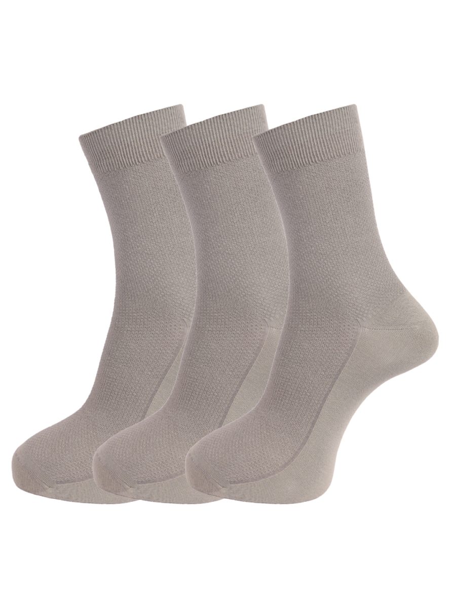 Dollar Socks Full Length Cotton Socks for Mens Free Size (Pack of 3)