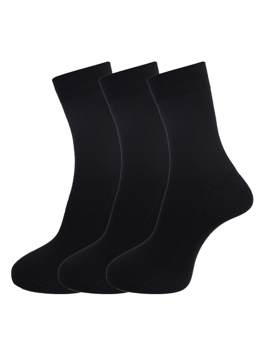 Dollar Socks Full Length Cotton Socks for Mens Free Size (Pack of 3)