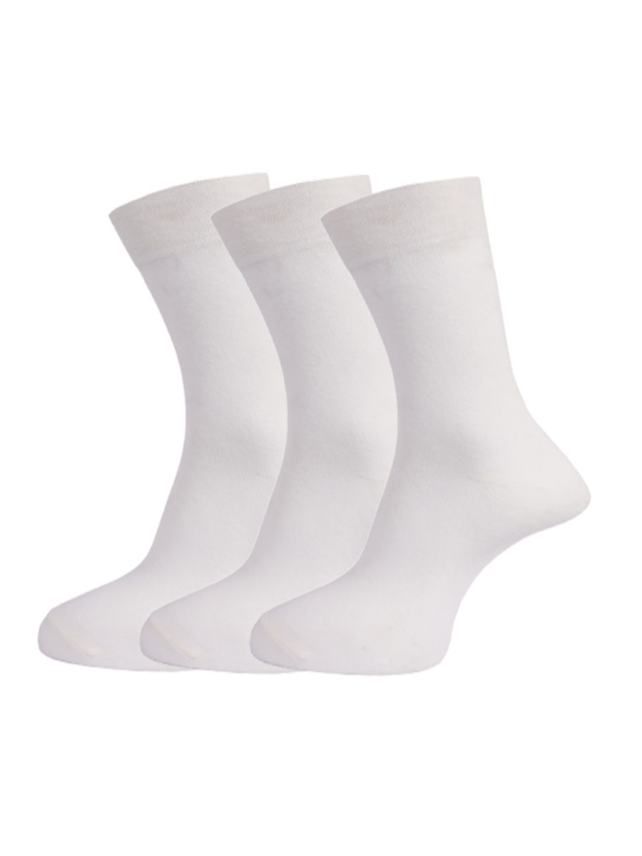Dollar Socks Full Length Cotton Socks for Mens Free Size (Pack of 3)