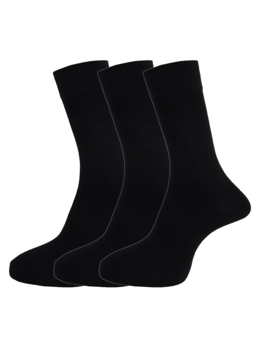 Dollar Socks Full Length Cotton Socks for Mens Free Size (Pack of 3)