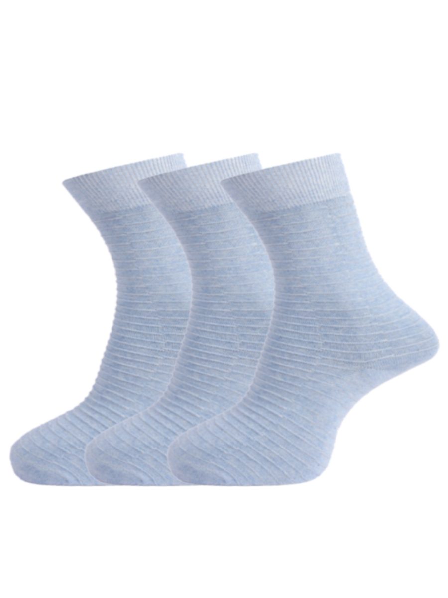 Dollar Socks Full Length Cotton Socks for Mens Free Size (Pack of 3)