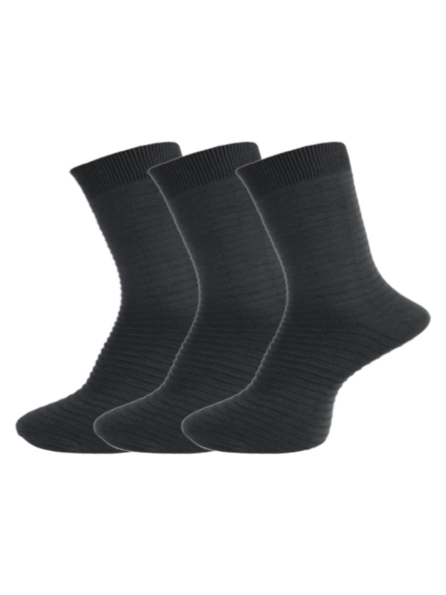 Dollar Socks Full Length Cotton Socks for Mens Free Size (Pack of 3)