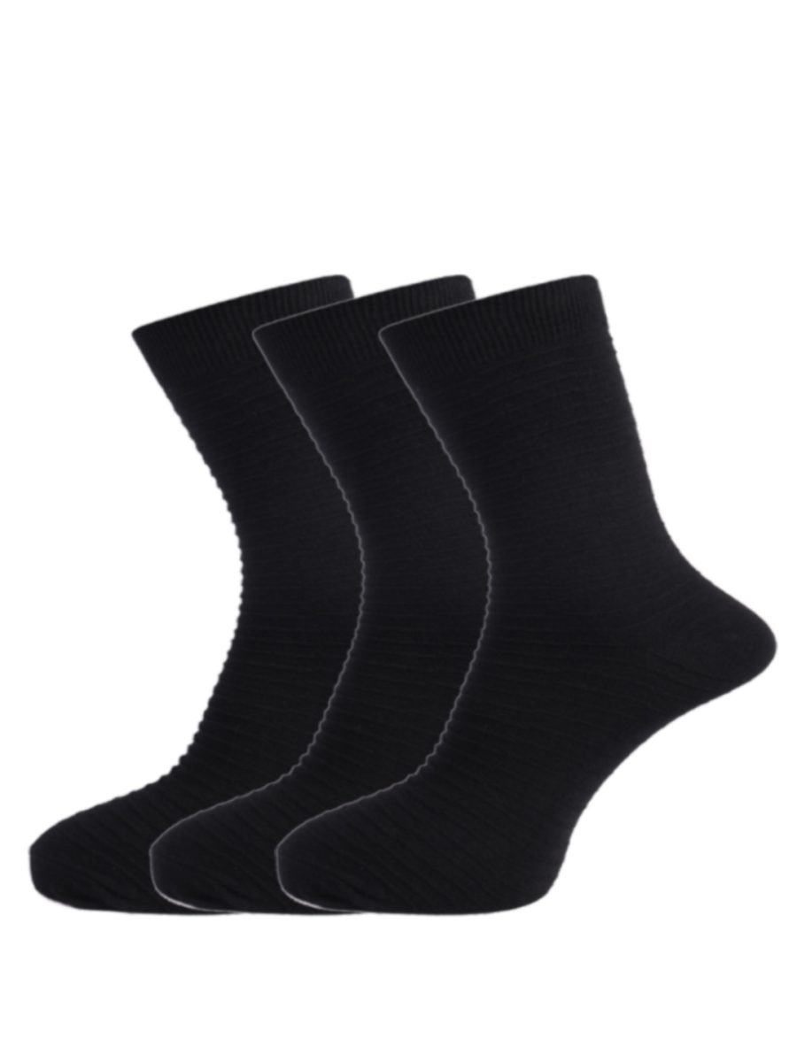 Dollar Socks Full Length Cotton Socks for Mens Free Size (Pack of 3)