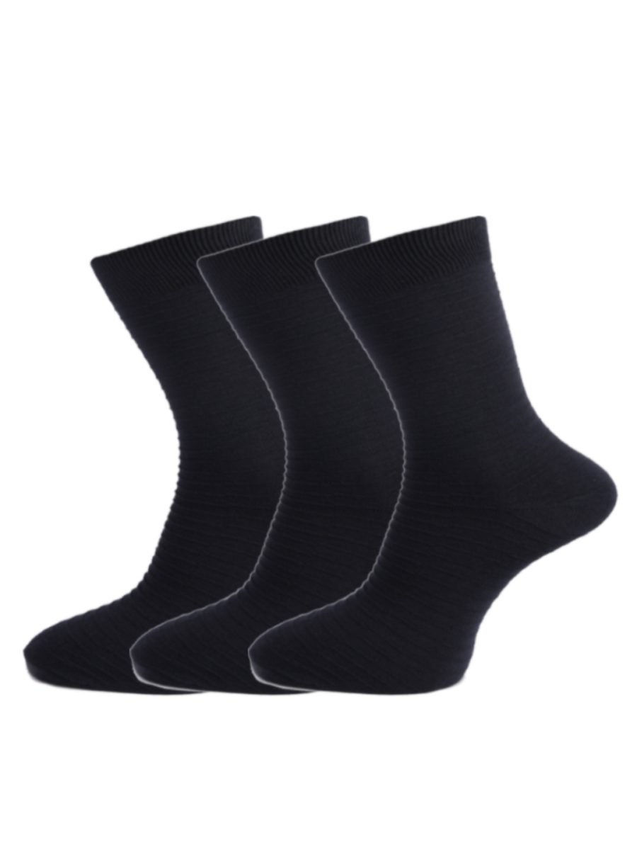 Dollar Socks Full Length Cotton Socks for Mens Free Size (Pack of 3)