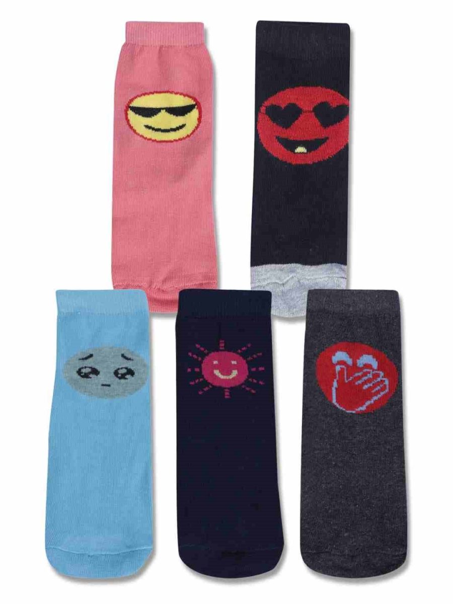 DOLLAR KIDS SOCKS FOR BOYS & GIRLS IN BLENDED COTTON (PACK OF 5)