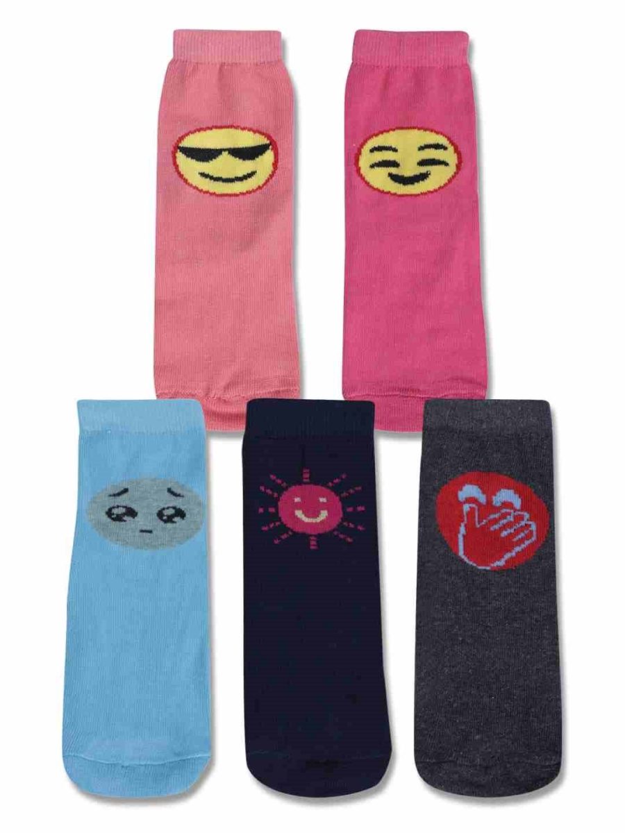 DOLLAR KIDS SOCKS FOR BOYS & GIRLS IN BLENDED COTTON (PACK OF 5)