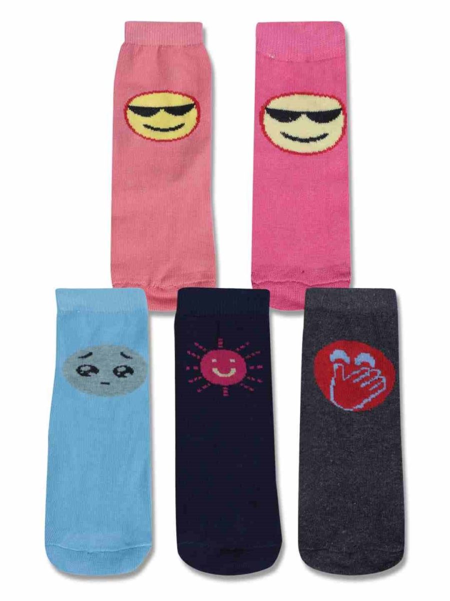 DOLLAR KIDS SOCKS FOR BOYS & GIRLS IN BLENDED COTTON (PACK OF 5)
