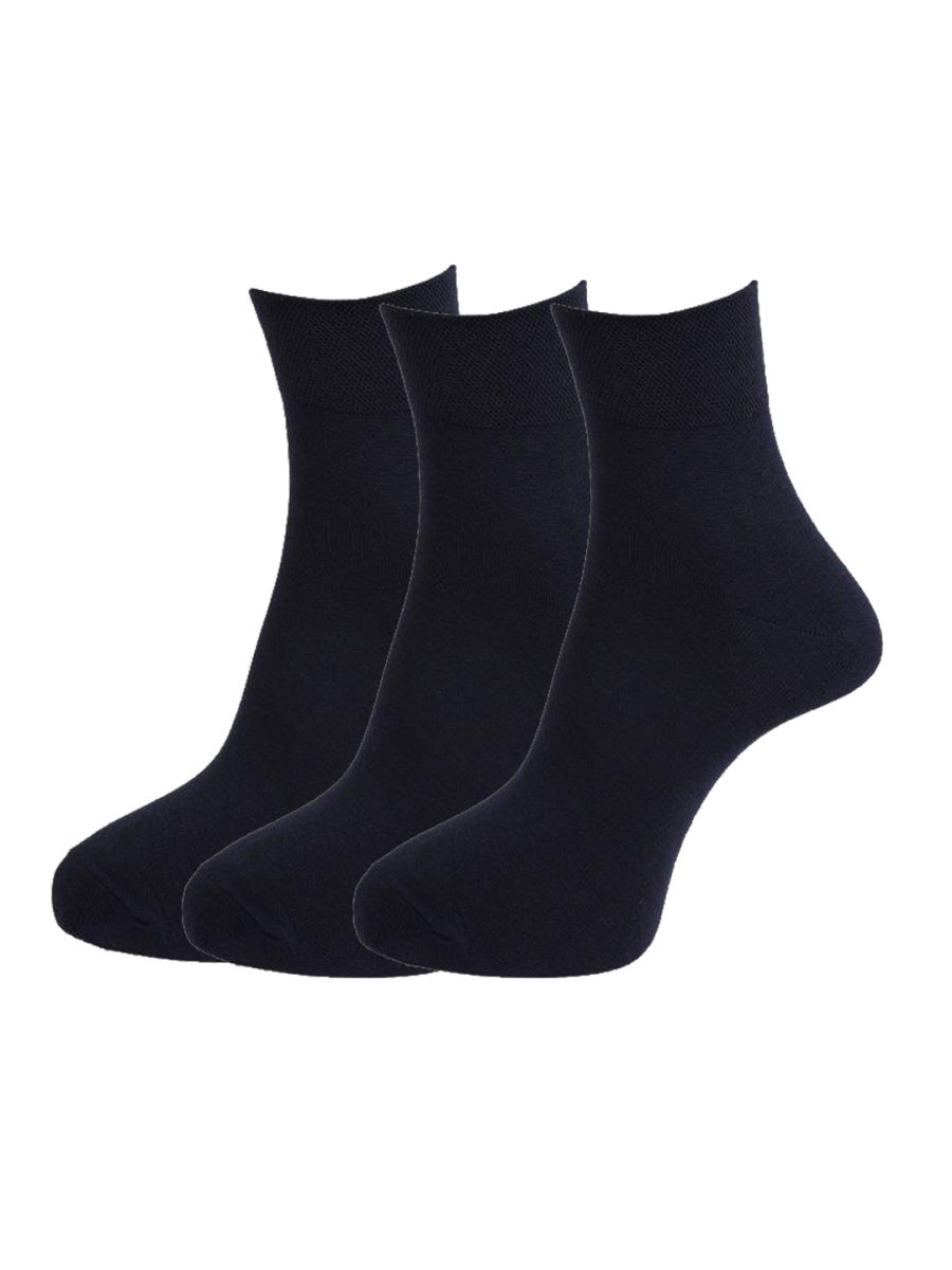 Dollar Socks Cotton Ankle Length Socks for Men's Free Size (Pack of 5)