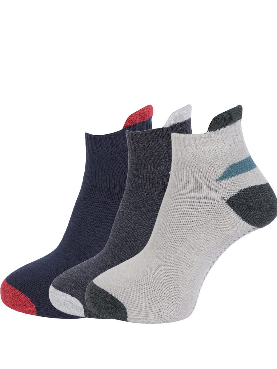 Dollar Socks Low Ankle Cotton Socks for Men's (Pack of 3)