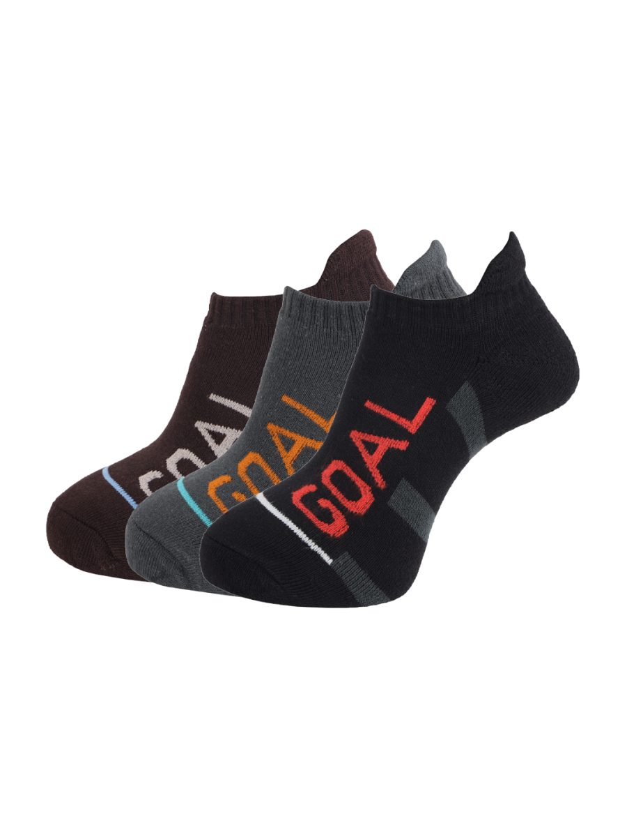 Dollar Socks Low Ankle Cotton Socks for Men's (Pack of 3)