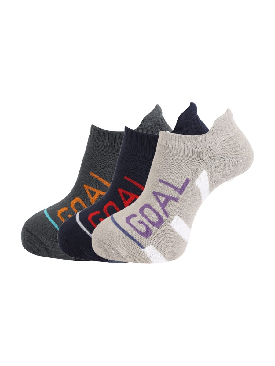 Dollar Socks Low Ankle Cotton Socks for Men's (Pack of 3)